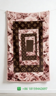 Louis Vuitton Throw Blankets
